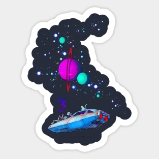 Stargazing Sticker